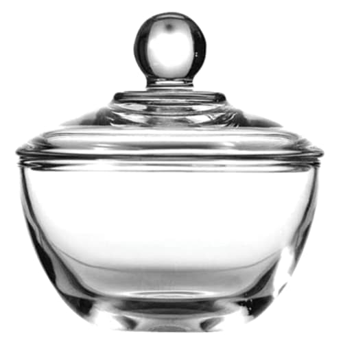 Anchor® Glass Sugar Bowl with Lid, Clear